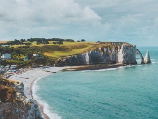 les falaises de Normandie